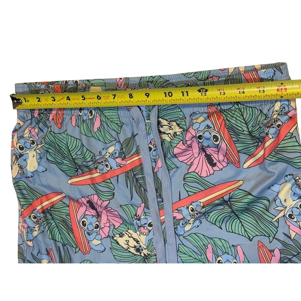 Rare Disney Lilo & Stitch Pajama Pants Sleepwear Tropical Print Size Medium - Picture 5 of 7